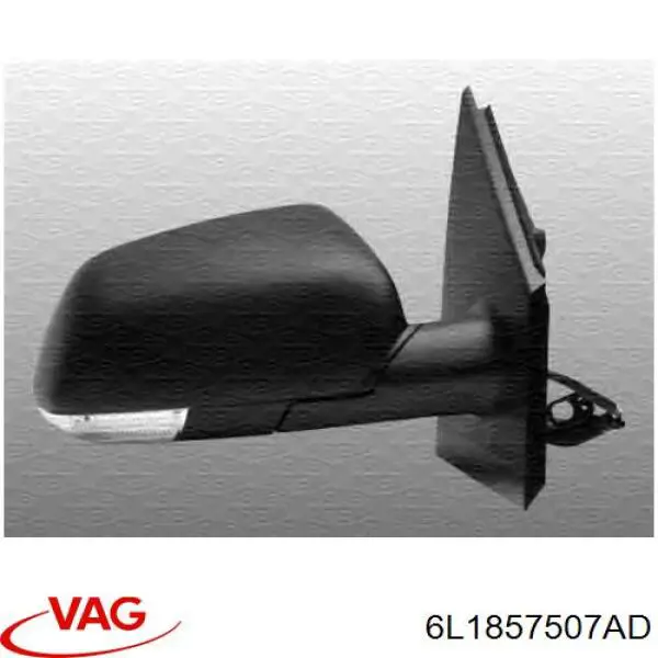 Купить 6L1857507F01C VAG Наружное зеркало левое