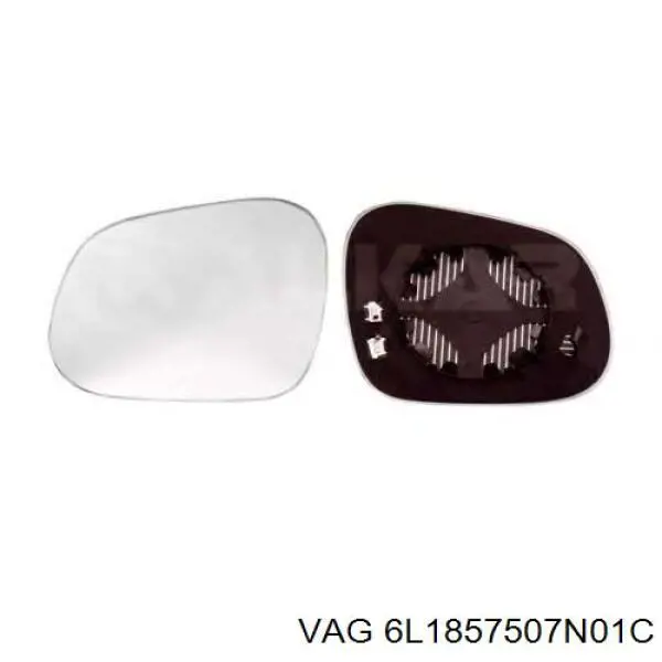 6L1857507N VAG Левое боковое зеркало
