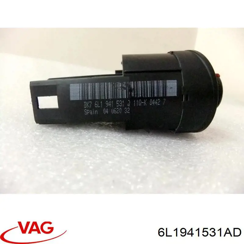 6L1941531AD VAG Переключатели электрические (переключатель света центральный)