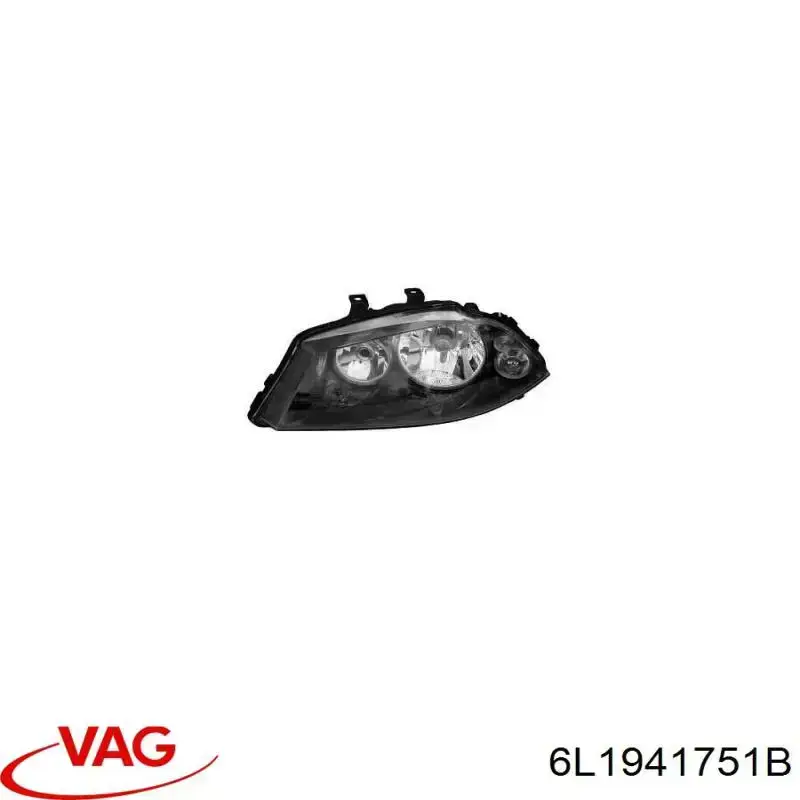 6L1941751B VAG Фара