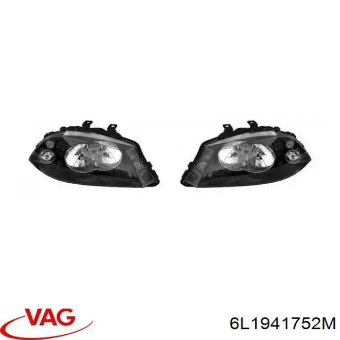 6L1941752M VAG Фара передняя правая