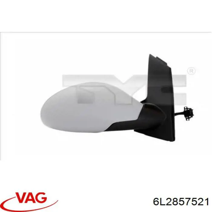 Купить 6L2857521 VAG Наружное зеркало левое