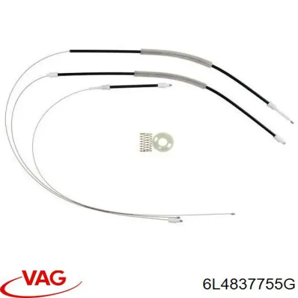 Рама двери передней левой 6L4837755G VAG