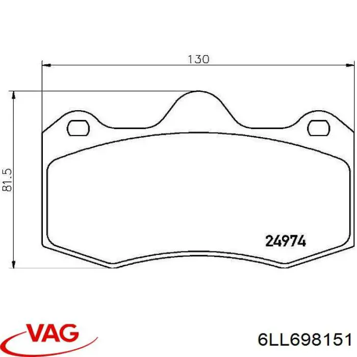 6LL698151 VAG/Seat