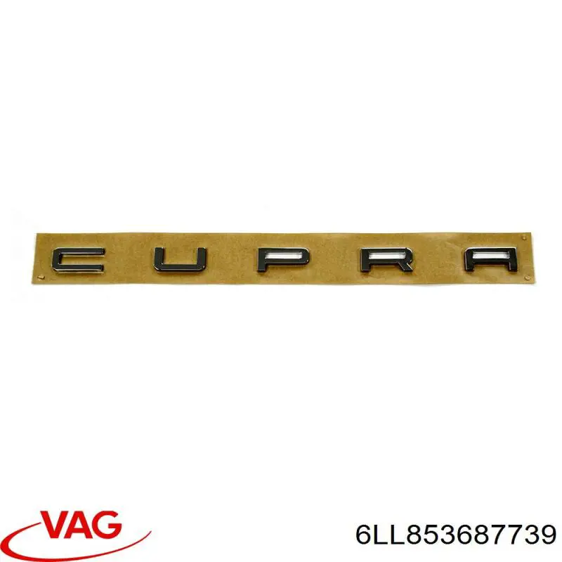 6LL853687739 VAG Фирменный значек на багажник
