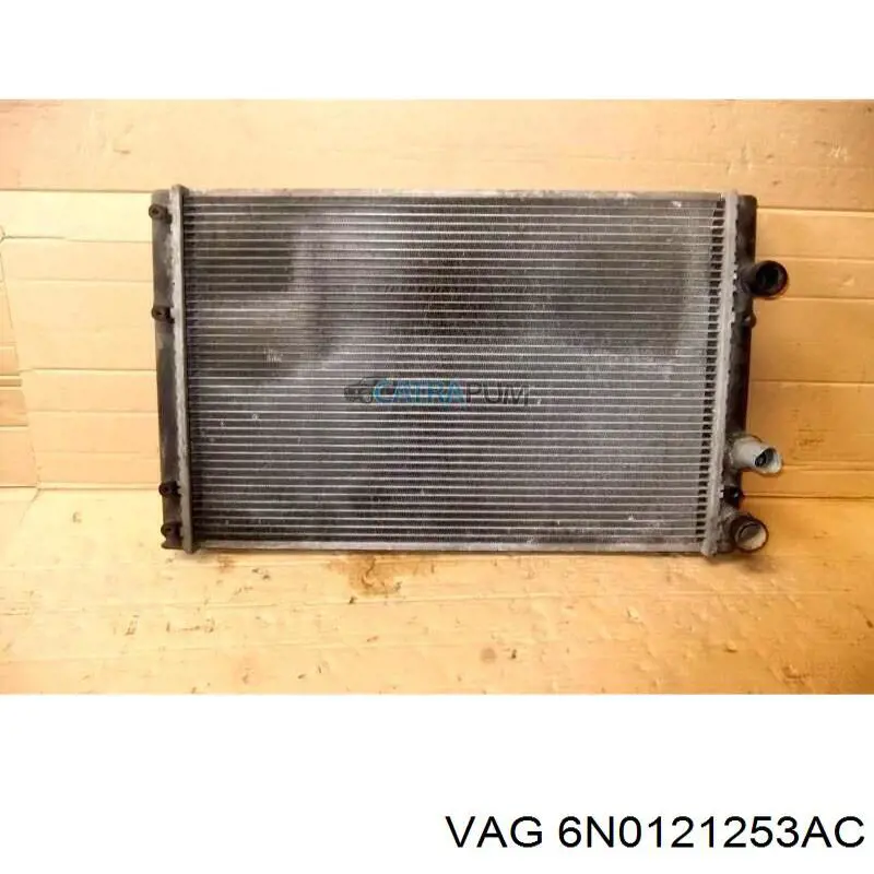 6N0121253AK VAG radiador de esfriamento de motor