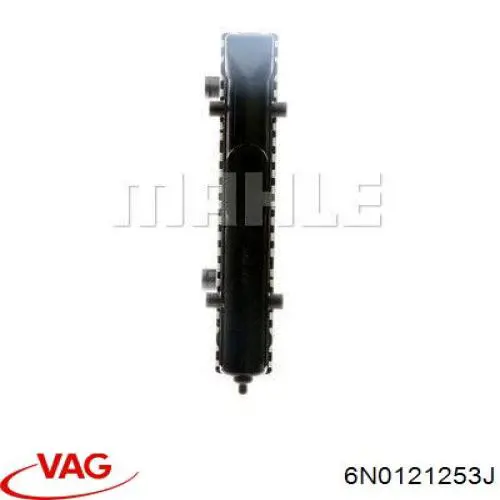 Радиатор охлаждения двигателя VAG 6N0121253J цена, от 41.93 USD