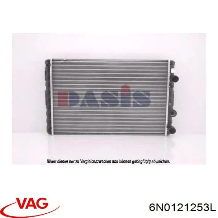 6N0121253L VAG радиатор