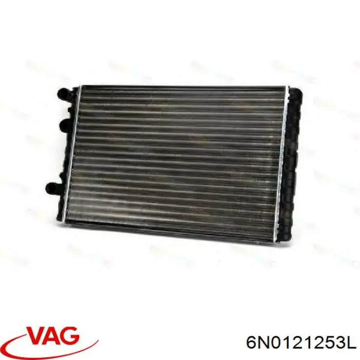 Радиатор охлаждения двигателя VAG 6N0121253L цена, от 51.84 USD