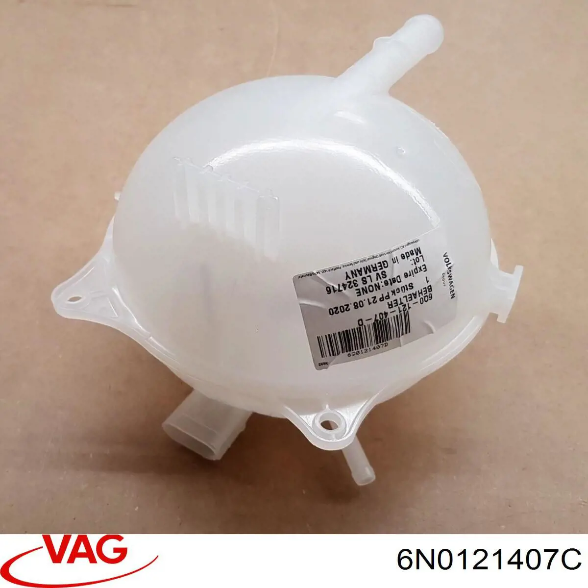 Купить 6N0121407C VAG Водяной бачок системы охлаждения