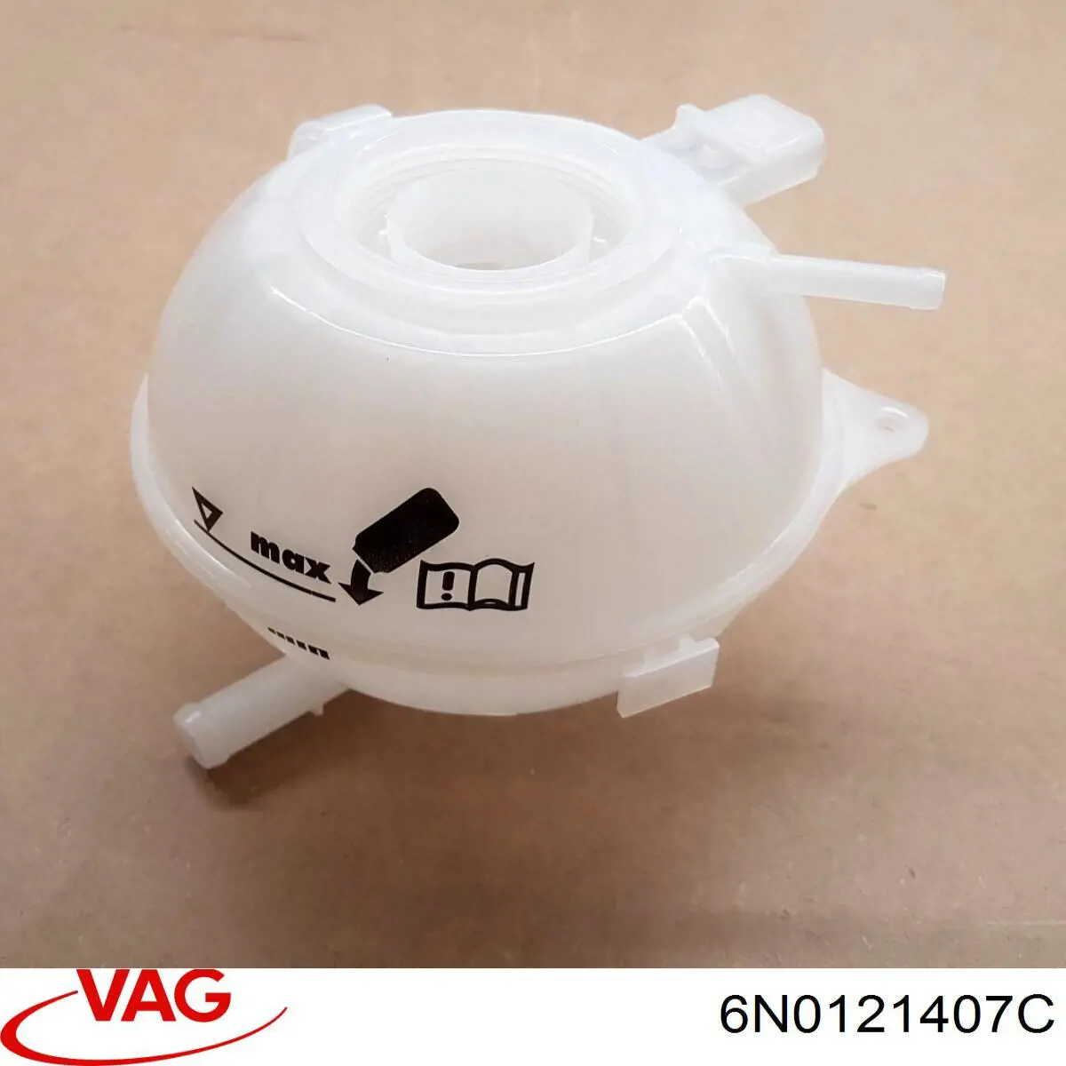 Бачок системы охлаждения двигателя расширительный VAG 6N0121407C цена, от 12.63 USD