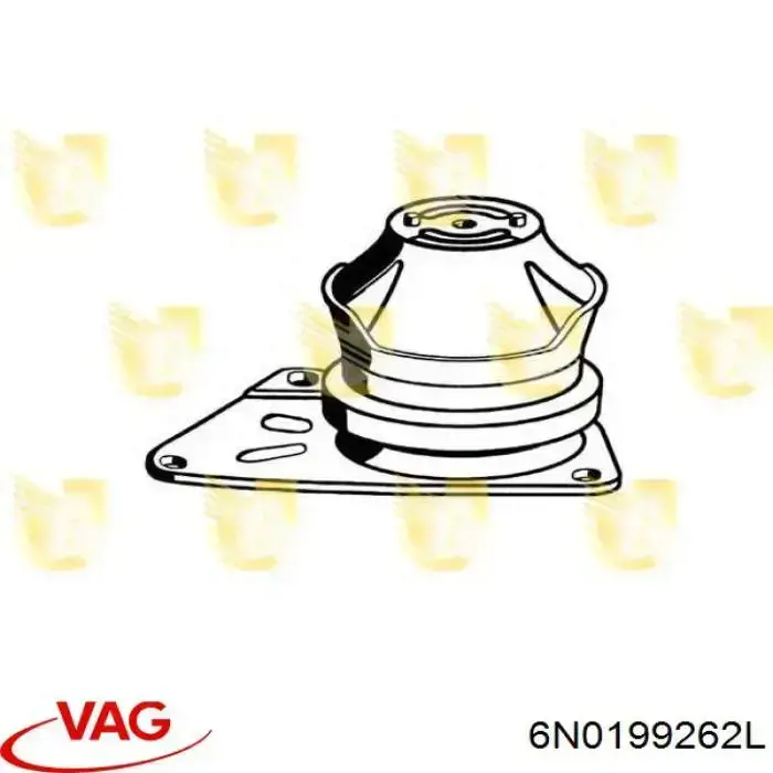 6N0199262L VAG подушка (опора двигателя правая)