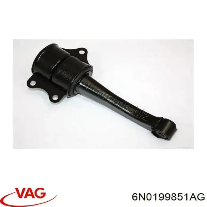 6N0199851AG VAG подушка (опора двигателя задняя)