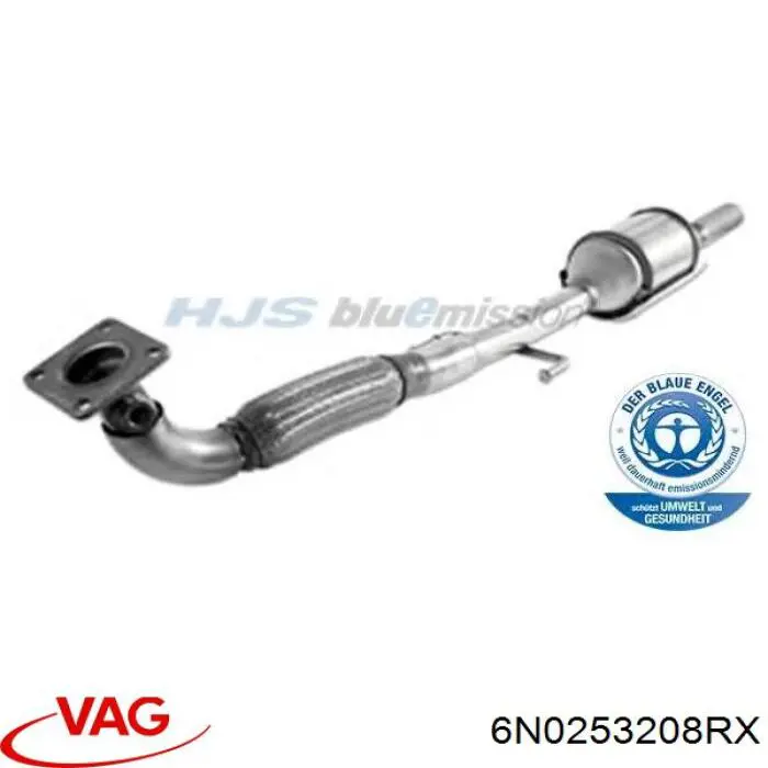 Катализатор 6N0253208RX VAG