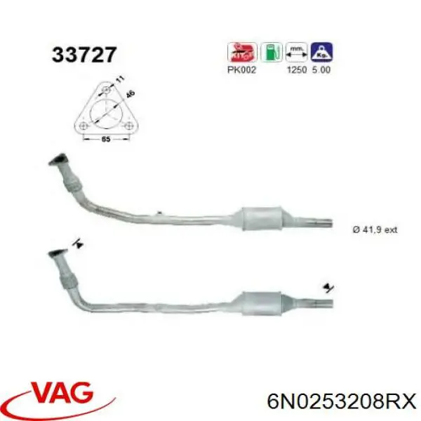  6N0253208RX VAG