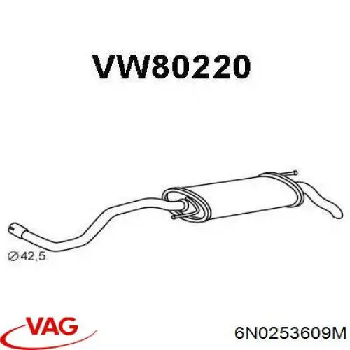  6N0253609M VAG