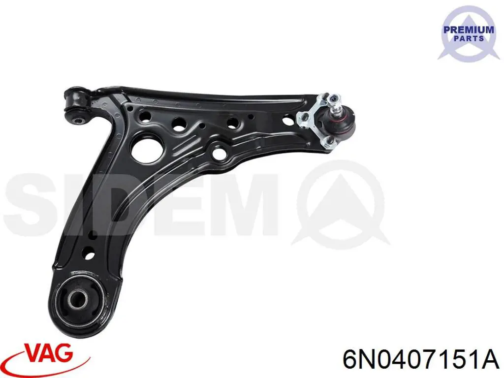 Стойки и рычаги подвески VAG 6N0407151A цена, от 38.85 USD