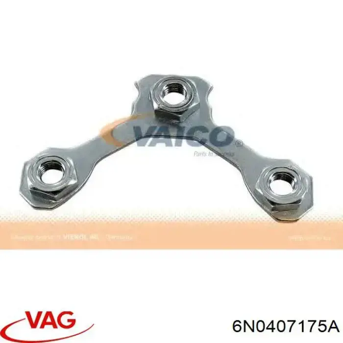 Купить 6N0407175A VAG Гайка шаровой опоры передней подвески