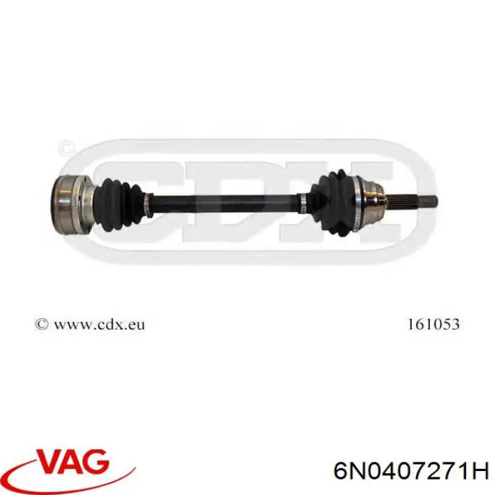 Привод передний левый VAG 6N0407271H цена, от 36.78 USD