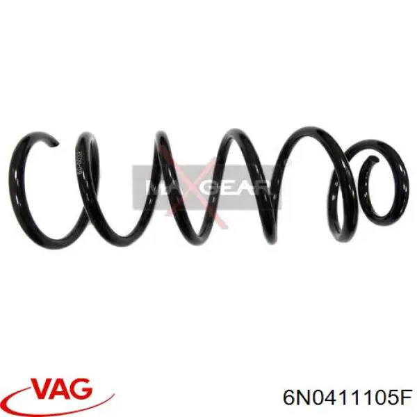 Пружина амортизатора передняя VAG 6N0411105F цена, от 28.23 USD
