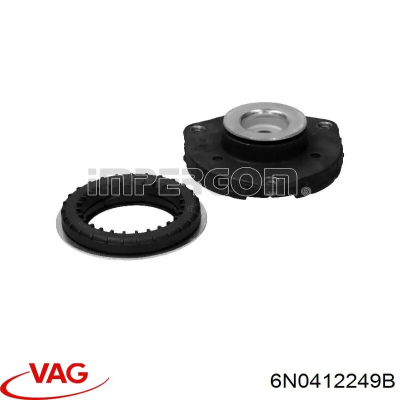 Опорный подшипник амортизатора 6N0412249B VAG