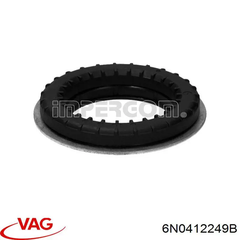 Подшипник опорный амортизатора, переднего VAG 6N0412249B цена, от 11.11 USD