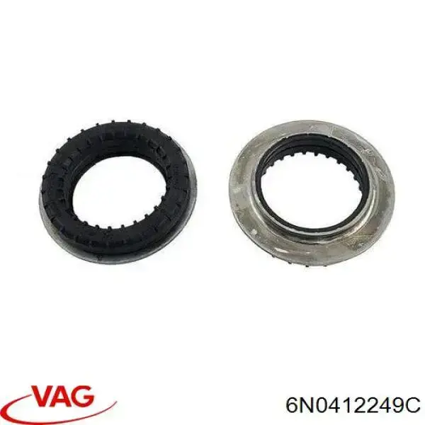 Опорный подшипник амортизатора 6N0412249C VAG