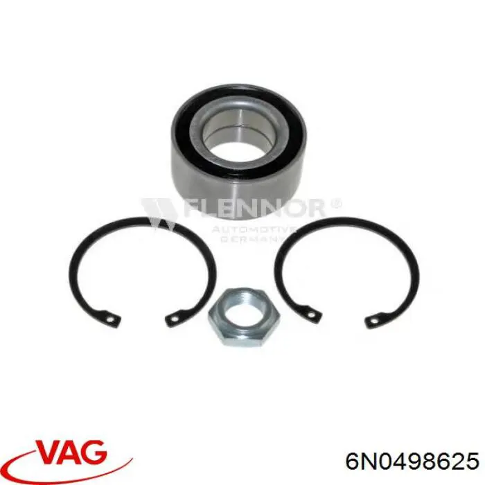 Купить 6N0498625 VAG Подшипник передней ступицы