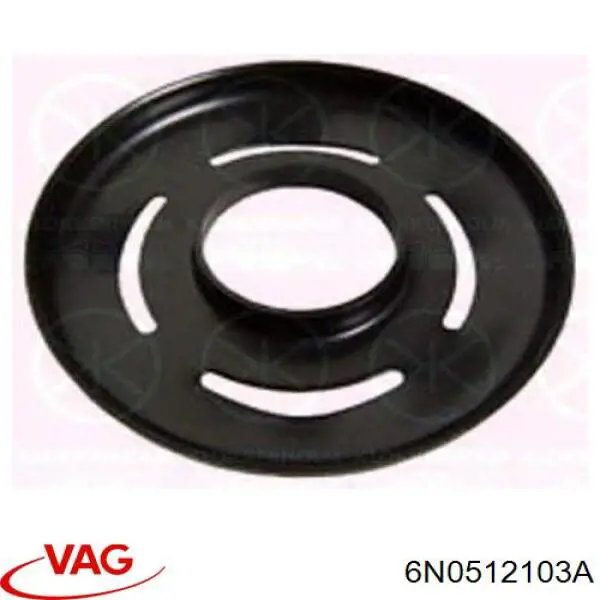 6N0512103A VAG проставка (резиновое кольцо пружины задней нижняя)