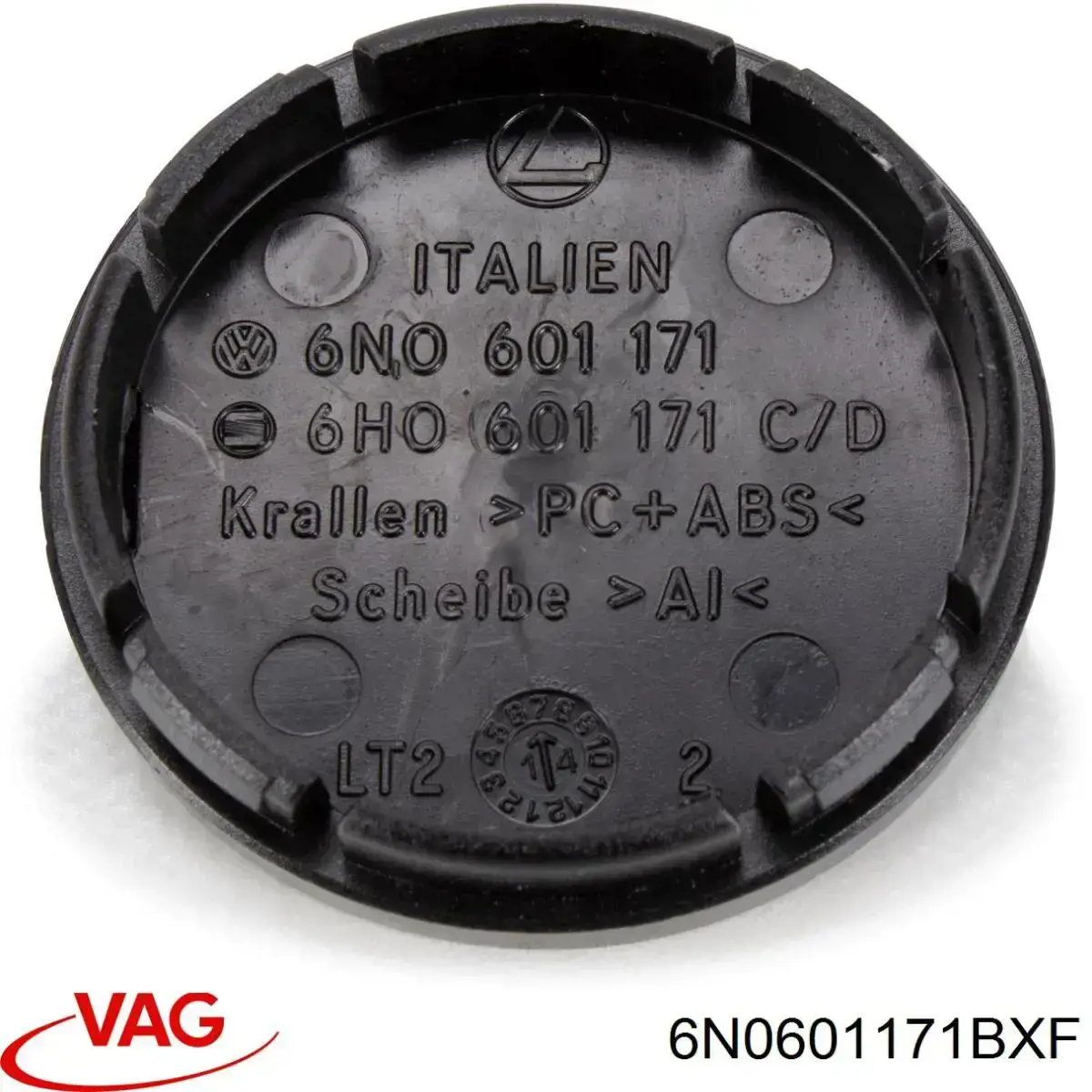 6N0601171BXF VAG колпак колесного диска