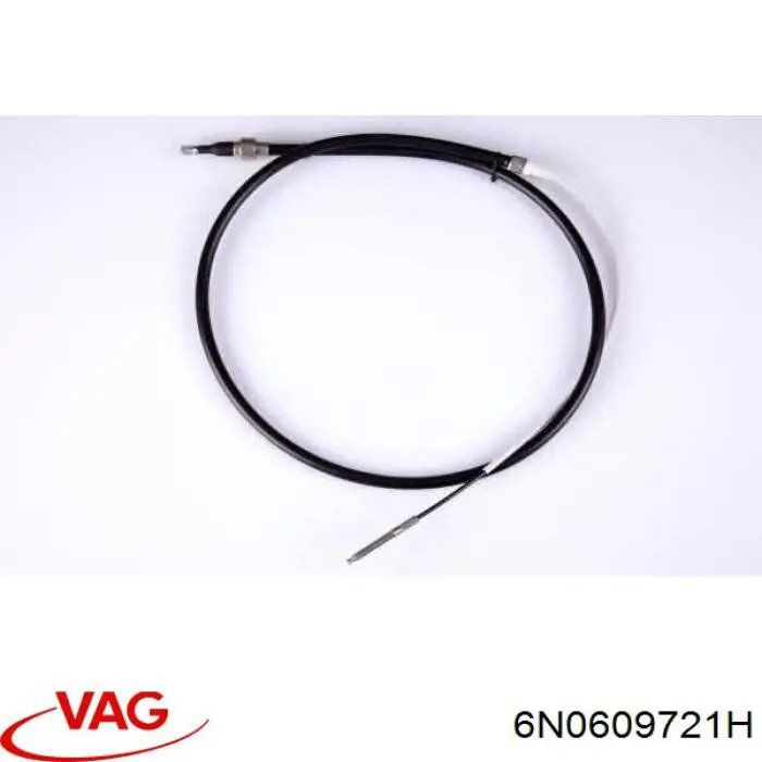 Задний трос ручника VAG 6N0609721H цена, от 9.87 USD