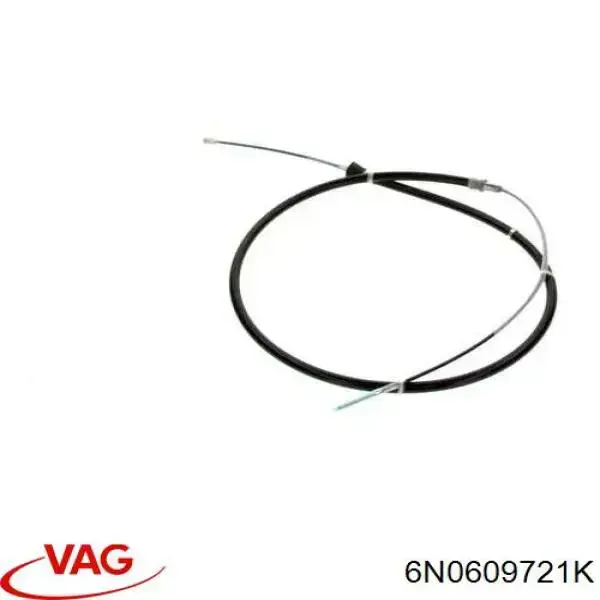 Задний трос ручника 6N0609721K VAG