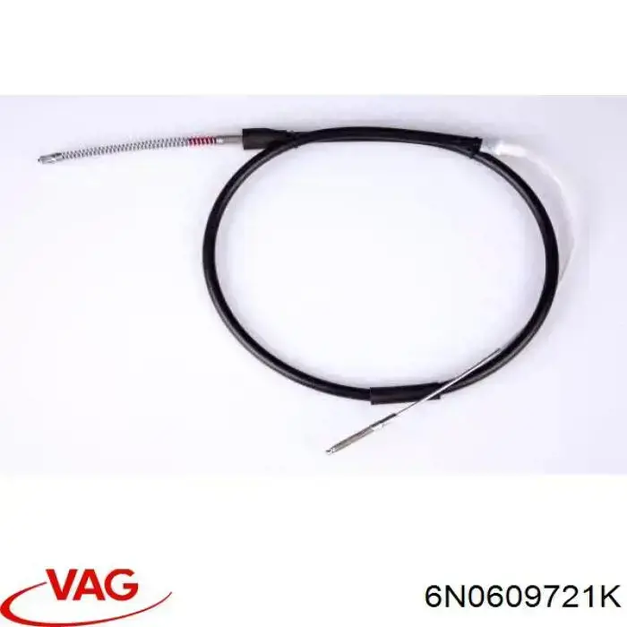 Задний трос ручника VAG 6N0609721K цена, от 7.34 USD