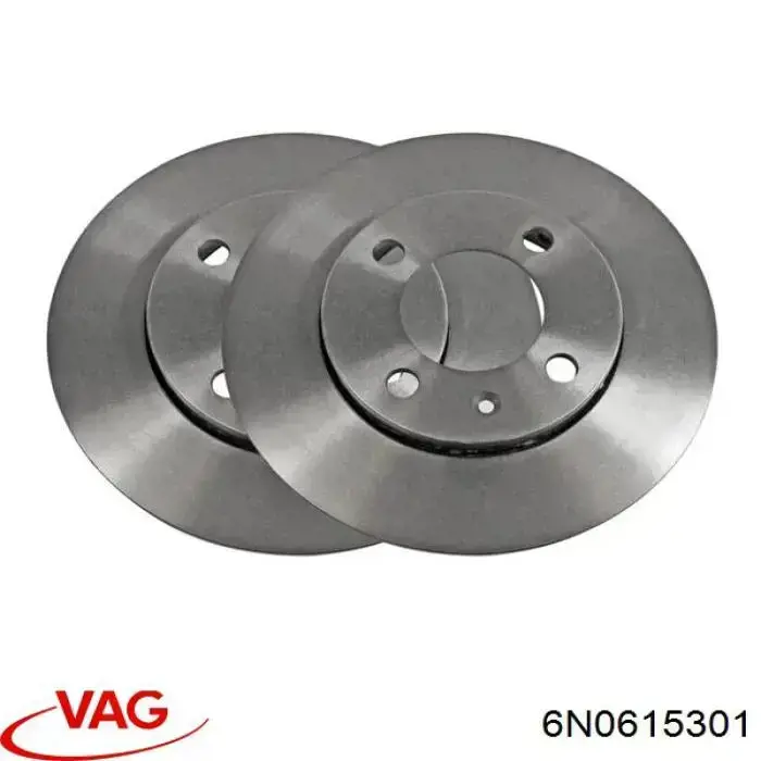 6N0615301 VAG диск тормозной передний