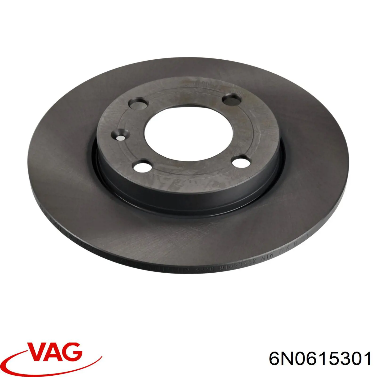Тормоз дисковый передний VAG 6N0615301 цена, от 21.56 USD
