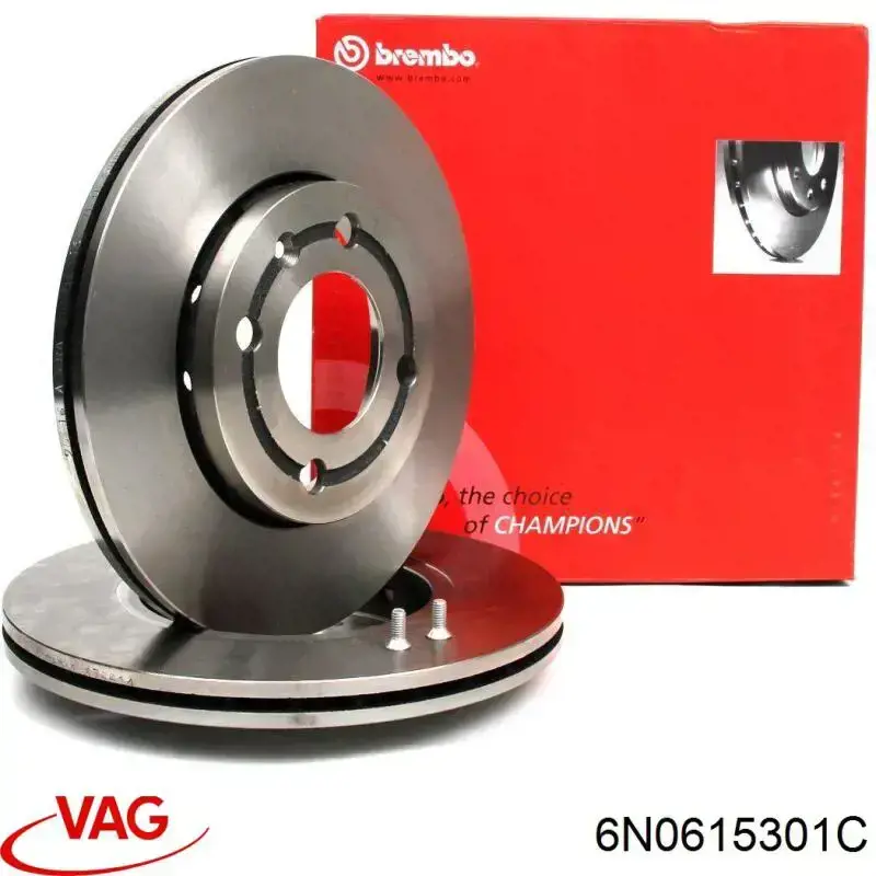 Передний тормозной диск VAG 6N0615301C