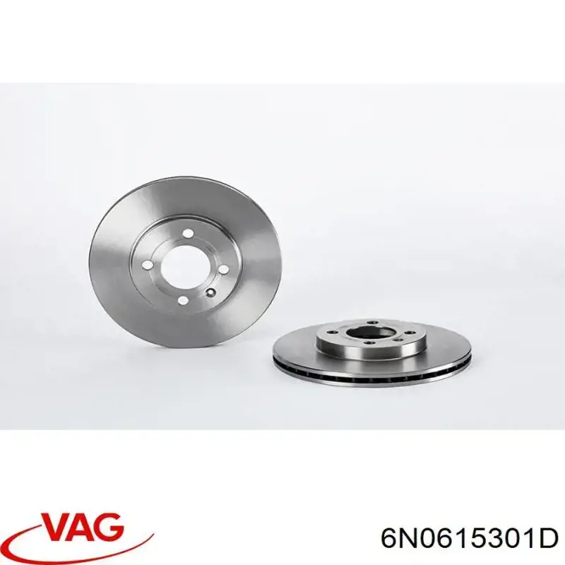 Купить 6N0615301D VAG Ротор тормозной