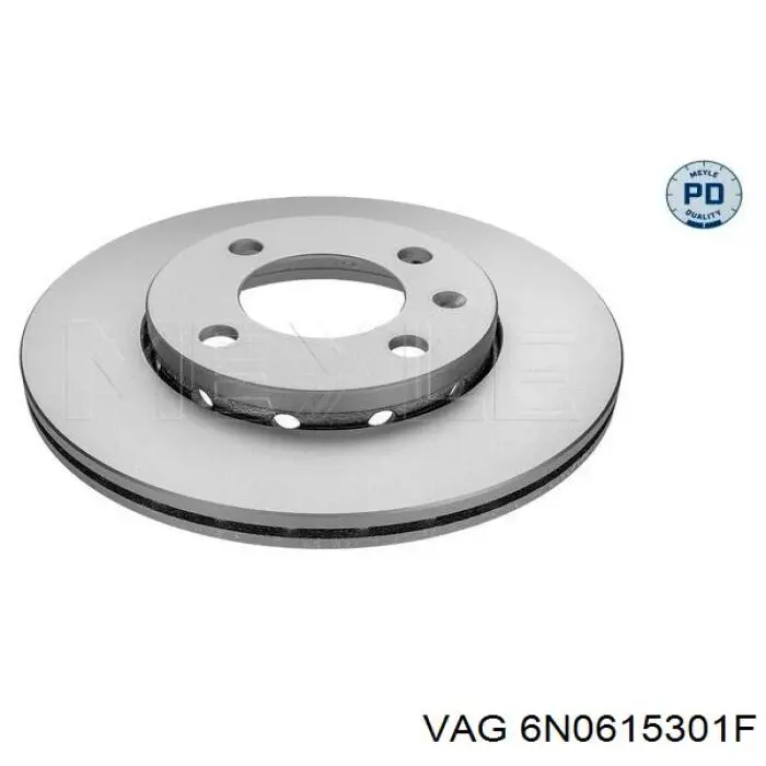 Купить 6N0615301F VAG Ротор тормозной