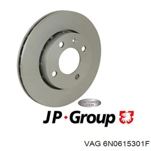 Тормоз дисковый передний VAG 6N0615301F цена, от 28.12 USD