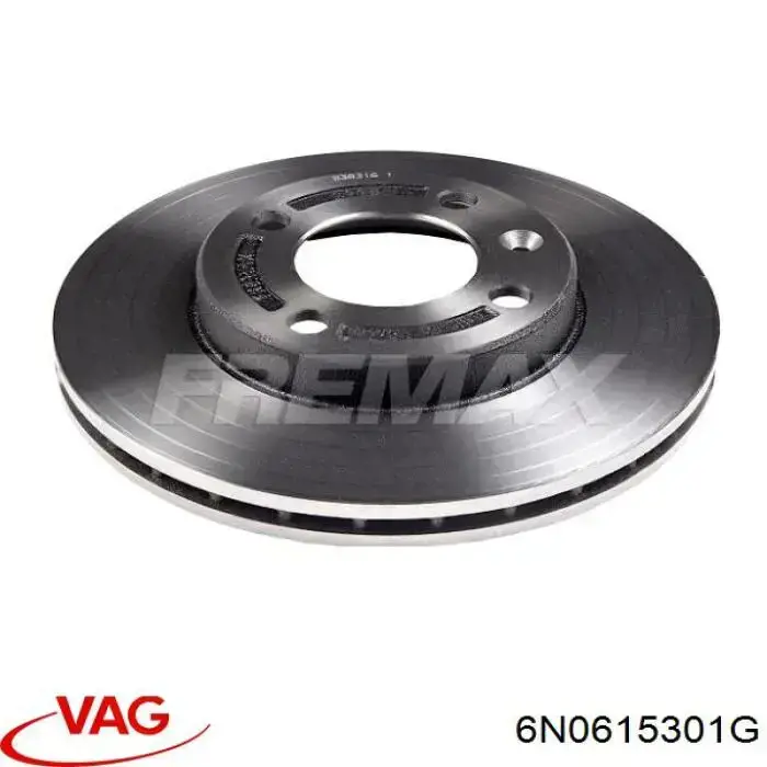 Купить 6N0615301G VAG Ротор тормозной