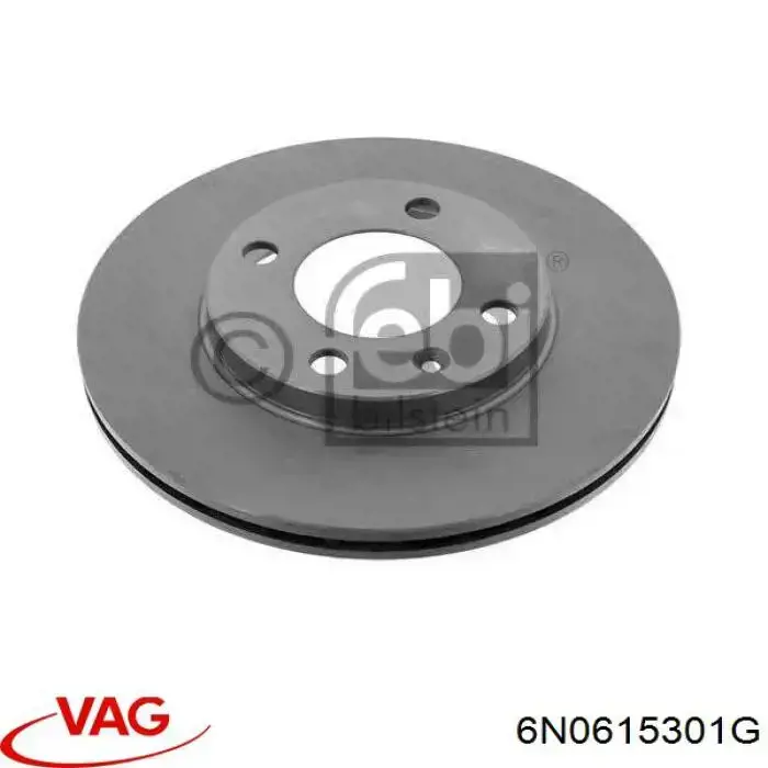 Тормоз дисковый передний VAG 6N0615301G цена, от 21.09 USD