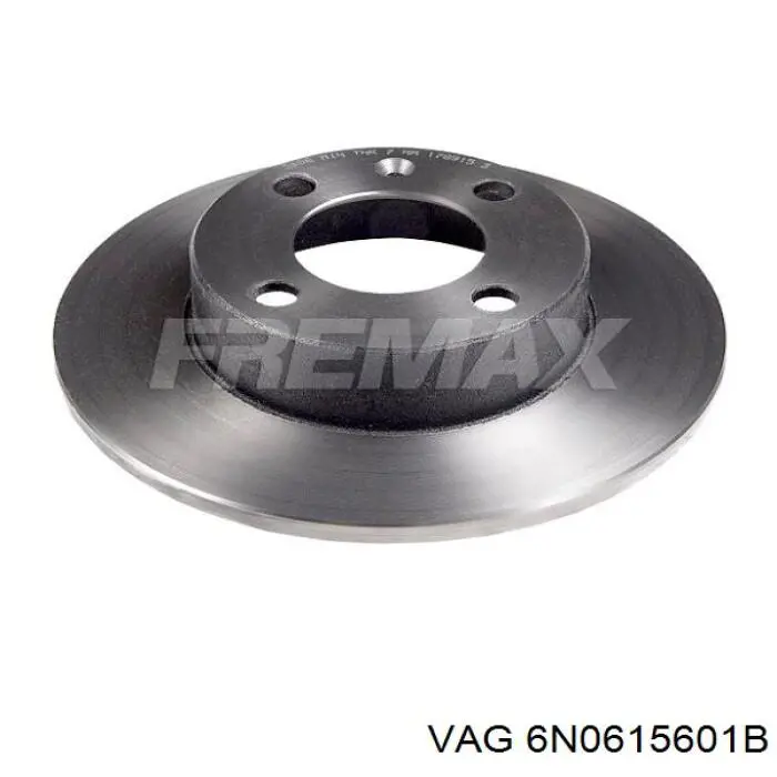 Купить 6N0615601B VAG Диск тормозной задний