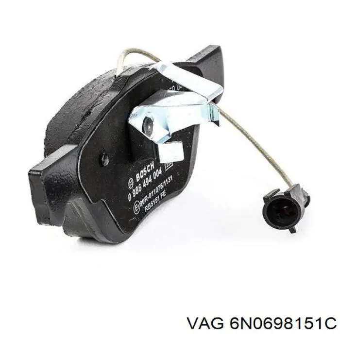 Передние тормозные колодки 6N0698151C VAG