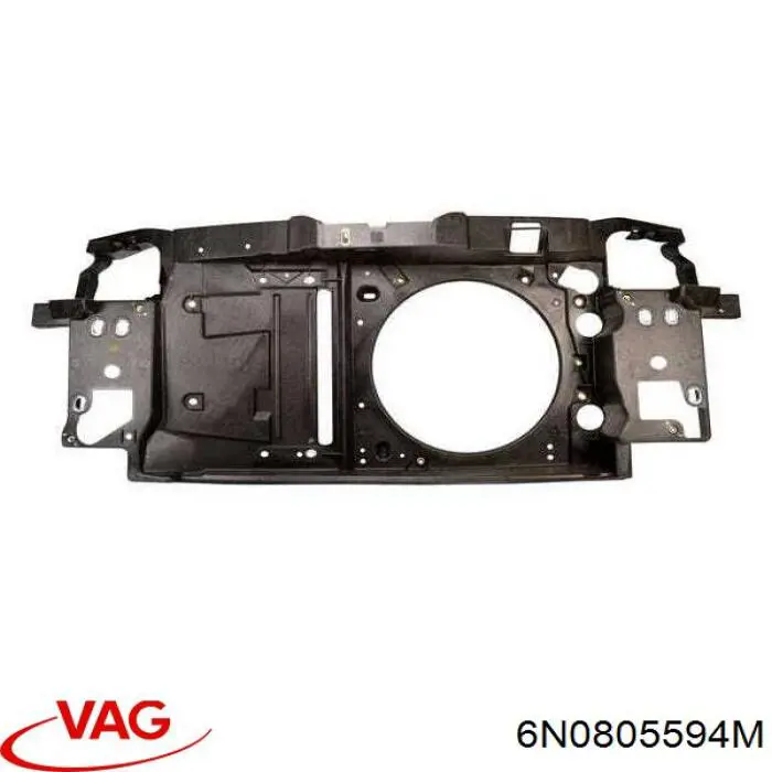6N0805594M VAG суппорт радиатора в сборе (монтажная панель крепления фар)