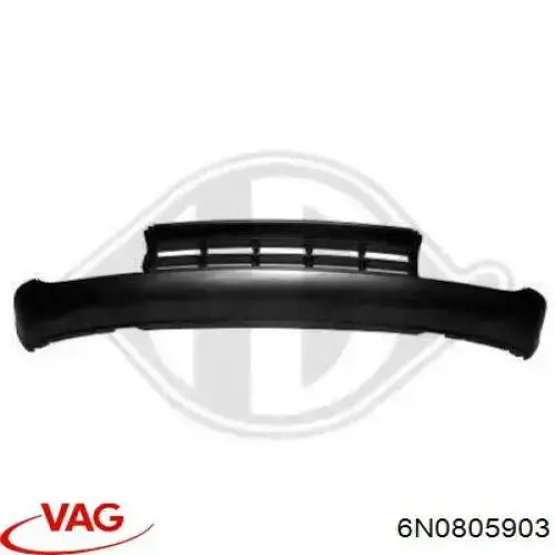 Спойлер переднего бампера VAG 6N0805903 цена, от 31.56 USD