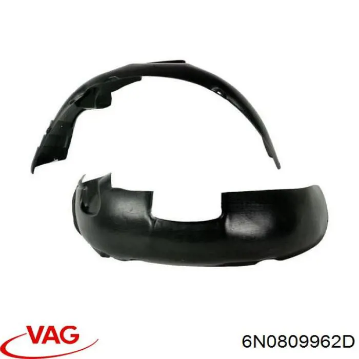 VG0203603 Prasco guarda-barras direito do pára-lama dianteiro
