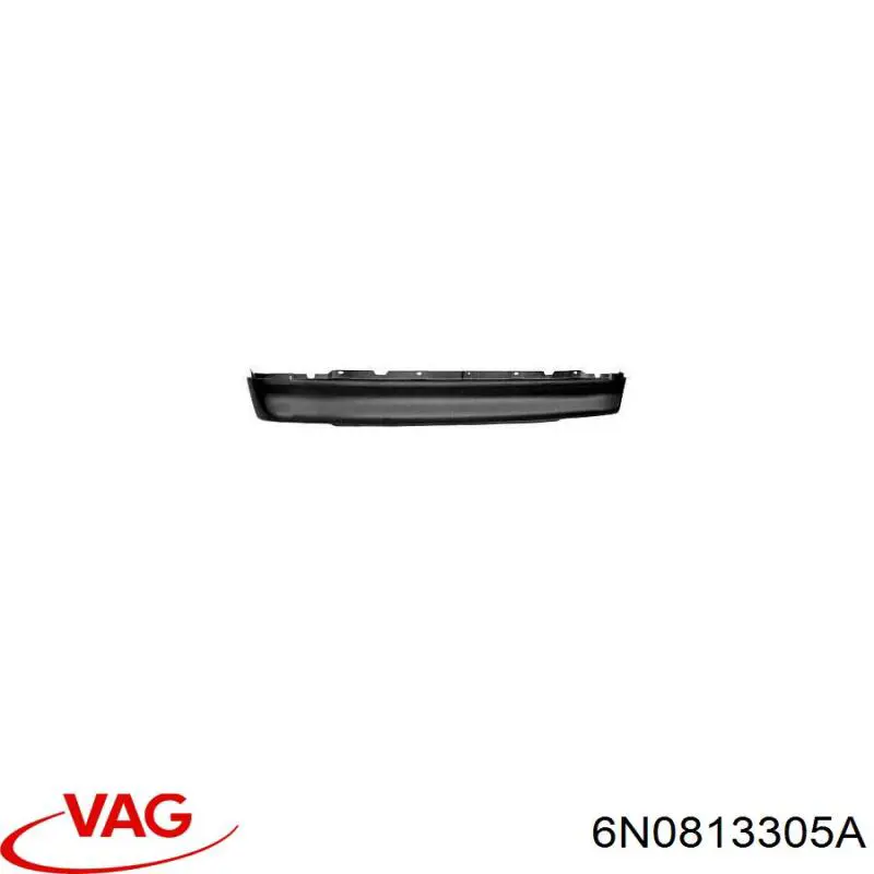 Юбка заднего бампера VAG 6N0813305A цена, от 51.66 USD
