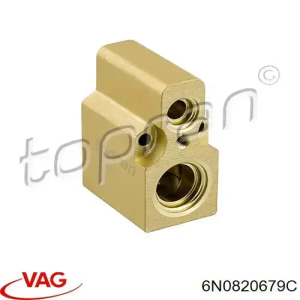 6N0820679C VAG клапан trv кондиционера