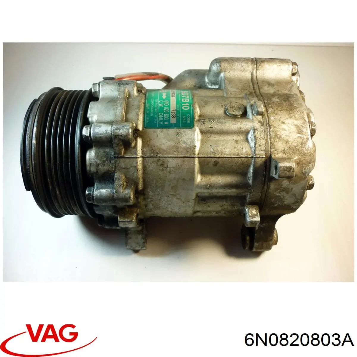 6N0820803A VAG compressor de aparelho de ar condicionado