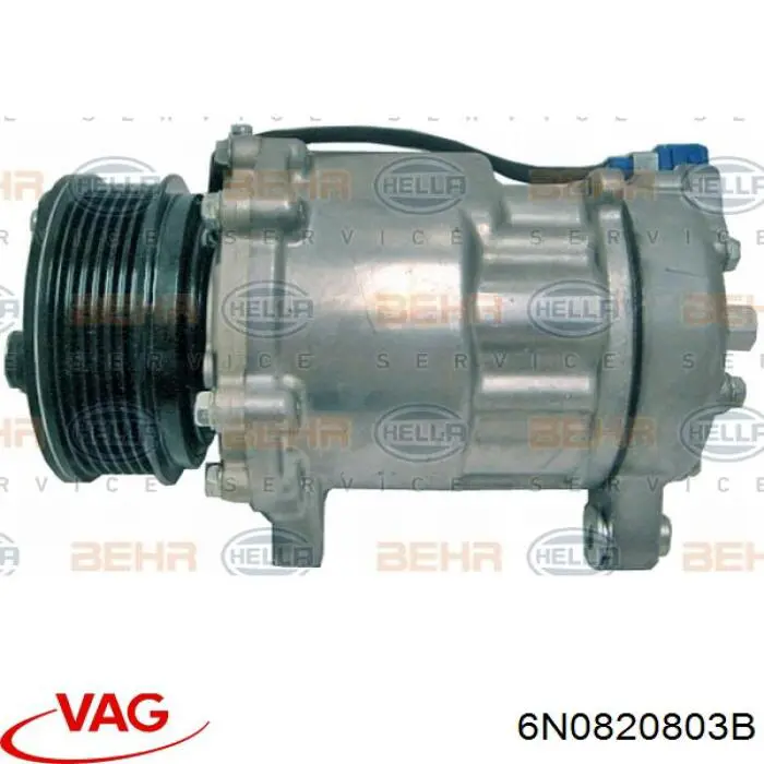 Купить 6N0820803B VAG Компрессор климатической установки